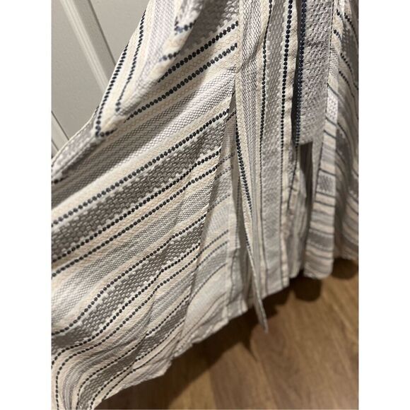 LACE the Label Collared Button patterned Maxi Dress Vacation size S NWT $690 - Picture 3 of 5